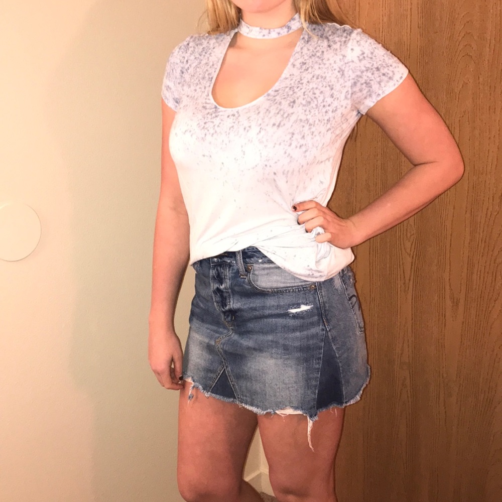 Jean skirt